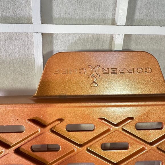 COPPER CHEF X- Design Barbecue Pan 12”x 18”  New - Picture 4 of 11